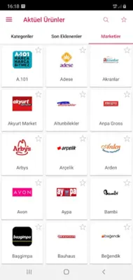 A101 Bim Şok Katalog android App screenshot 1